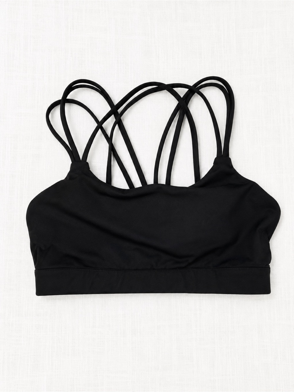 GAP Black Strappy Sports Bra